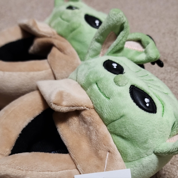 Star Wars Other - Kids Plush Baby Yoda Slippers